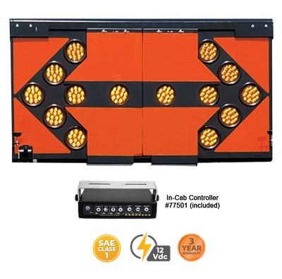 Fully Automated Tc-12 Arrow Board For Rack Mount