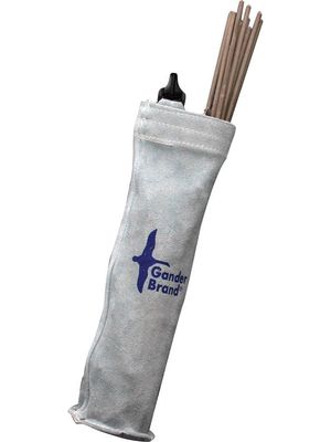 Welding Rod Holder Split Cowhide Grey (Sold per EACH) | Pack of 6