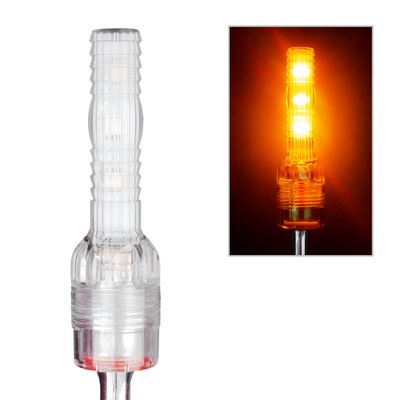 Bright Flashing LED Whip Light With Locking Base