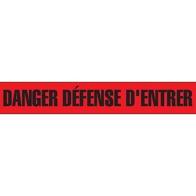 "Danger Defense" D'Entrer Box Tape | INCOM BT5012DB INCOM