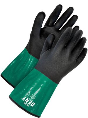 13G PVC/NBR Coated 12" Aramid Cut Resistant Gauntlet | Cut Level A6