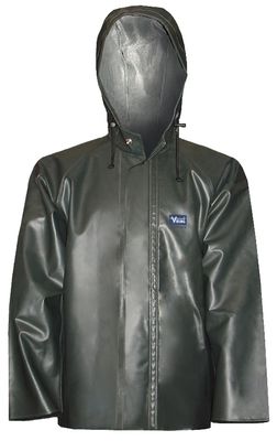 Viking Journeyman 0.45 mm Industrial Oil Resistant Rainwear Hooded Jacket