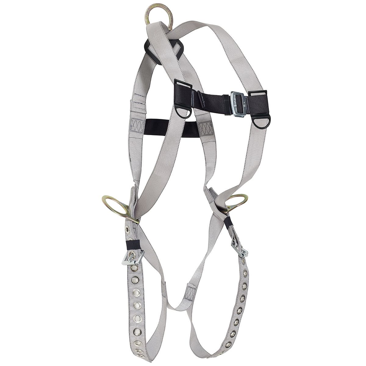 Dyna-Lite Harness - 3 Points of Adjustment - 3 D-rings - with Grommets - 3D - Grommet - M-2XL FP410…
