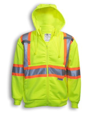 100% Polyester Full Zipper Hoodie | Big K Clothing