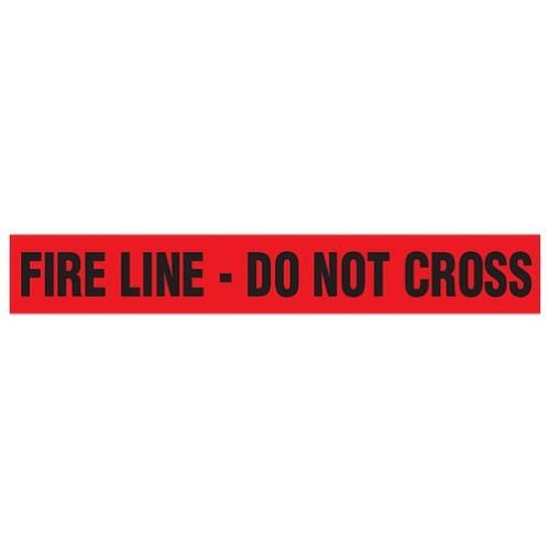 FIRE LINE - DO NOT CROSS Dispenser Boxed Barricade Tape BT1078DB INCOM