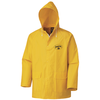 Flame Resistant PVC Rain Jacket | Pioneer 578J   Safety Supplies Canada