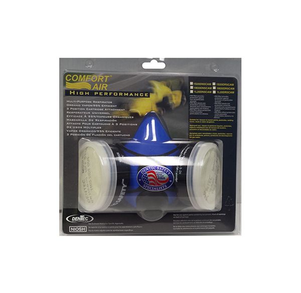 Comfort-Air 100 Silicone Rubber Half Mask with OV/R95 Complete - Clam Shell 15R1S20DR5CAM/15R1M20DR…