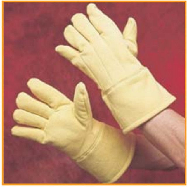 IMPACTO Heat Protection 100% Kevlar Glove - Full Finger Style | Sold by Each HR700-PR Impacto