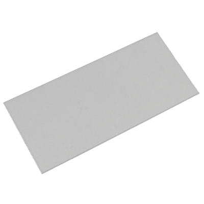 Clear Cover/Impact Plate - 2"H x 4-1/4"W CR-39 S19002 Sellstrom