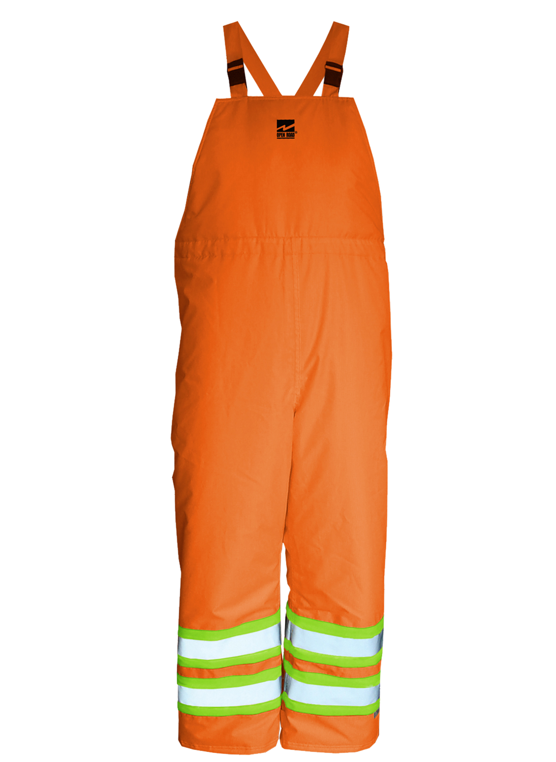 Open Road ThermoMAXX Insulated Bib Safety Pants | Viking 6326PO/6326PG/6326PB Viking