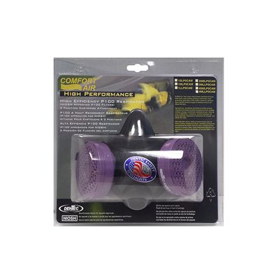 Comfort-Air 400 Low Maintenance Half Mask with P100 Complete - Elastomeric - Clamshell 15R4SMLP0CAM…