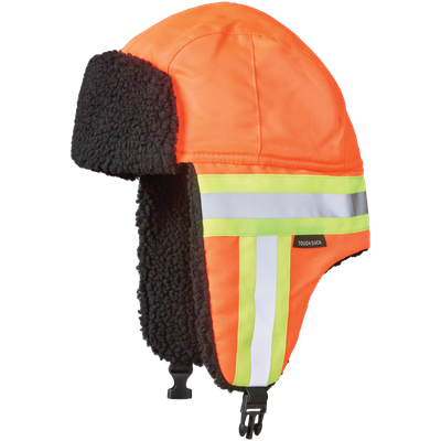 Hi-Vis Aviator Hat with Contrast Tape Backing SA13 Tough Duck/Work King