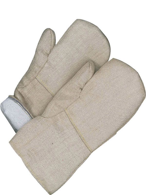 Hi Heat Woven Fiberglass Mitt Melton Lining 63-9-740TF Bob Dale Gloves