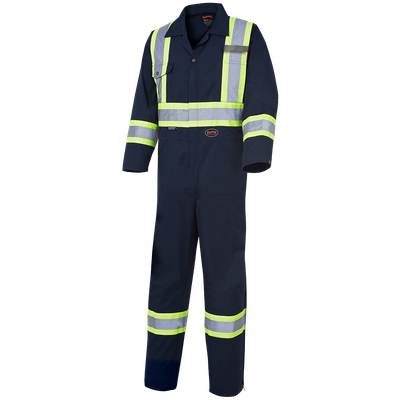 Safety Coveralls - Poly/Cotton - Boot Access Zippers | Pioneer 516/516T Pioneer