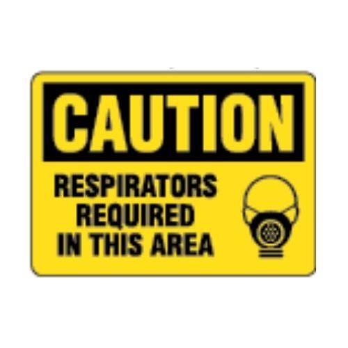 OSHA Safety Sign | Caution Resp Req'd  | INCOM SS2024 INCOM