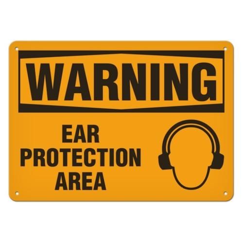 OSHA Safety Sign | Warning Ear Protect  | INCOM SS3017 INCOM