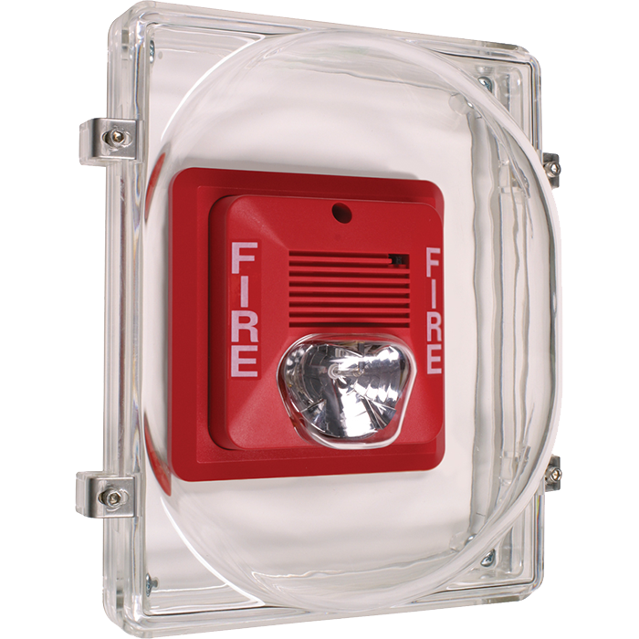 Strobe Damage Stopper w/Open Bkbx for Flush Mnt STI1221E RS Steel