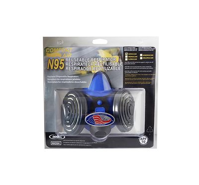 Comfort-Air 100 N95 Filter Assembly Complete - Silicone Rubber - Clamshell 15R1SDN5CAM/15R1MDN5CAM/…