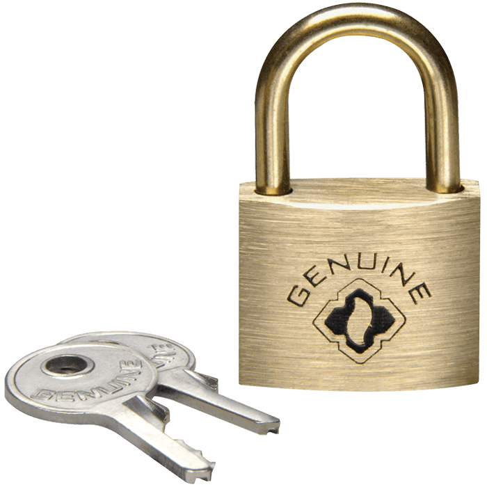 Brass Padlock Keyed Alike - 5/8" Shackle M12L RS Steel
