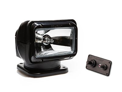GoLight Halogen Black Permanent Mount w/  Wired Dash Control 2021GT   Safety Supplies Canada