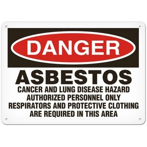 OSHA Safety Sign | Danger Asbestos Cancer | INCOM SS1145 INCOM