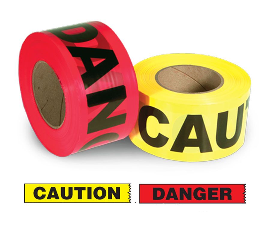 Value Grade Warning Barricade Tape | 1,000 Ft | INCOM BT5058/BT5057 INCOM