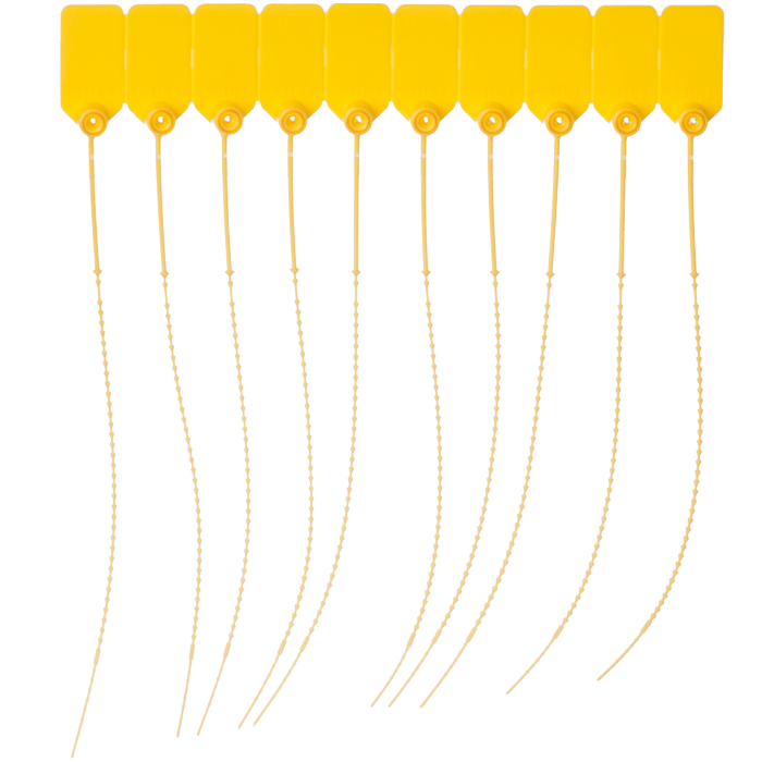 Bull's Eye Tamper Seal - Pkg/500 PT7Y/PT7R/PT7B RS Steel