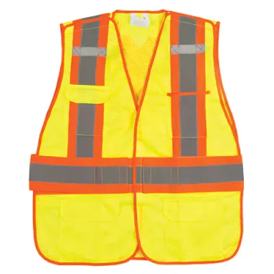 Flame-Resistant Surveyor Vest Meets CSA Z96 Class 2 - Level 2 | Zenith SGF141   Safety Supplies Can?