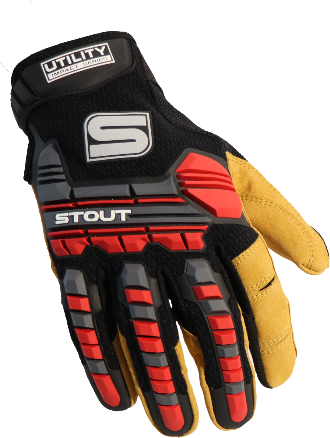 Utility Series Little Red Gloves with Stout Tough Hide Palm UTL-2552 Stout Gloves