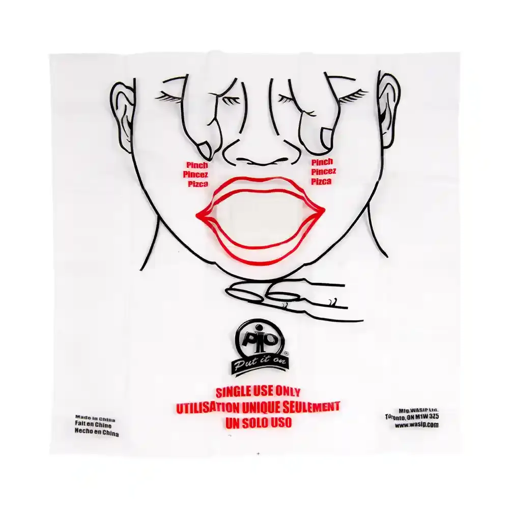 CPR-Aid Disposable Shield - Single Use - Pack of 50 F5001401 WASIP