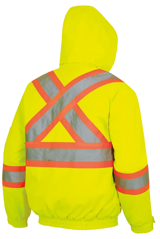 Hi-Vis Waterproof Winter Insulated Safety Bomber | Pioneer 5032/5033 Pioneer