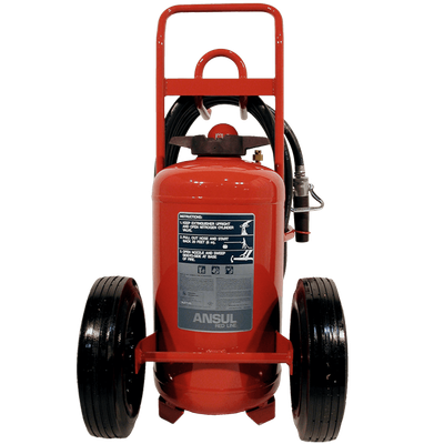Ansul Red-Line Wheeled Dry Chemical Extinguishers 435052/435054/435060/435334/435338 RS Steel