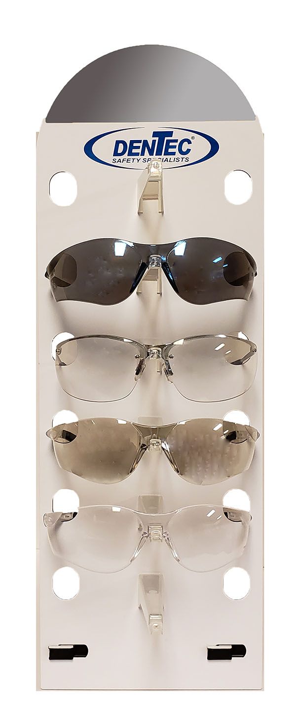 Eyewear Tabletop Display with Slots for 6 Pair of Eyewear 12A999601 Dentec Safety