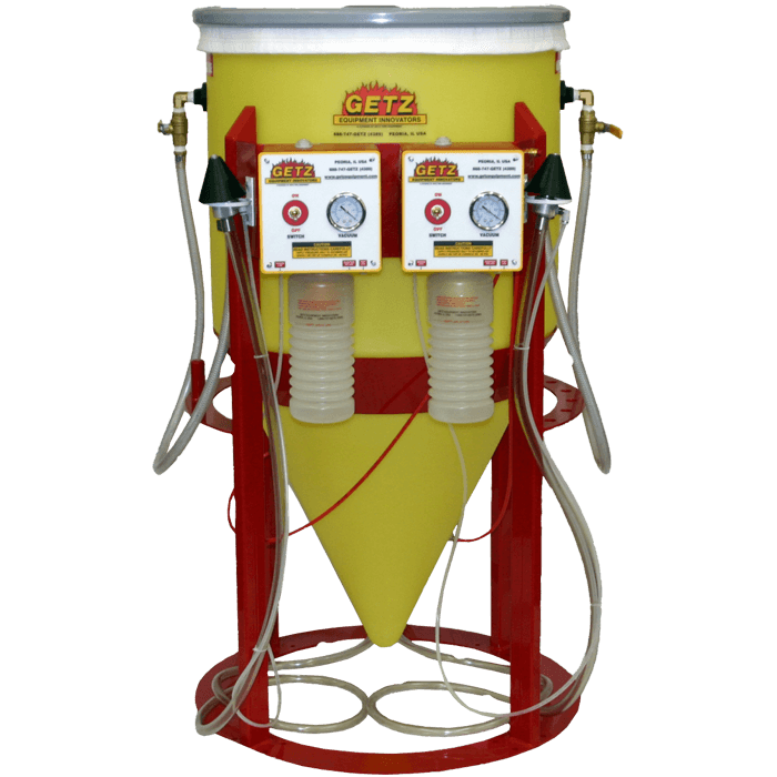 450 lb. ABC Dry Chemical Filling System - Portables Only - Discharge 2 Extinguishers