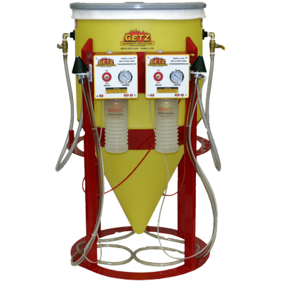 450 lb. ABC Dry Chemical Filling System - Portables Only - Discharge 2 Extinguishers