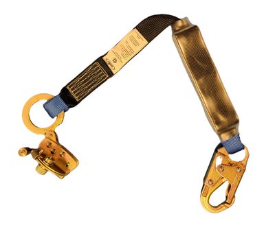 5/8" Trailing Rope Grab With Attached 30" Energy Absorber Lanyard / 3/4" Snap Hook 16LRGGR 85-52S/1…