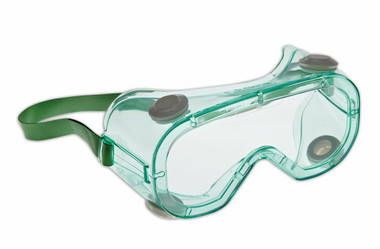 Dynamic Ultra Tek Goggles - Green/Clear (PACK OF 6) EP40 Dynamic