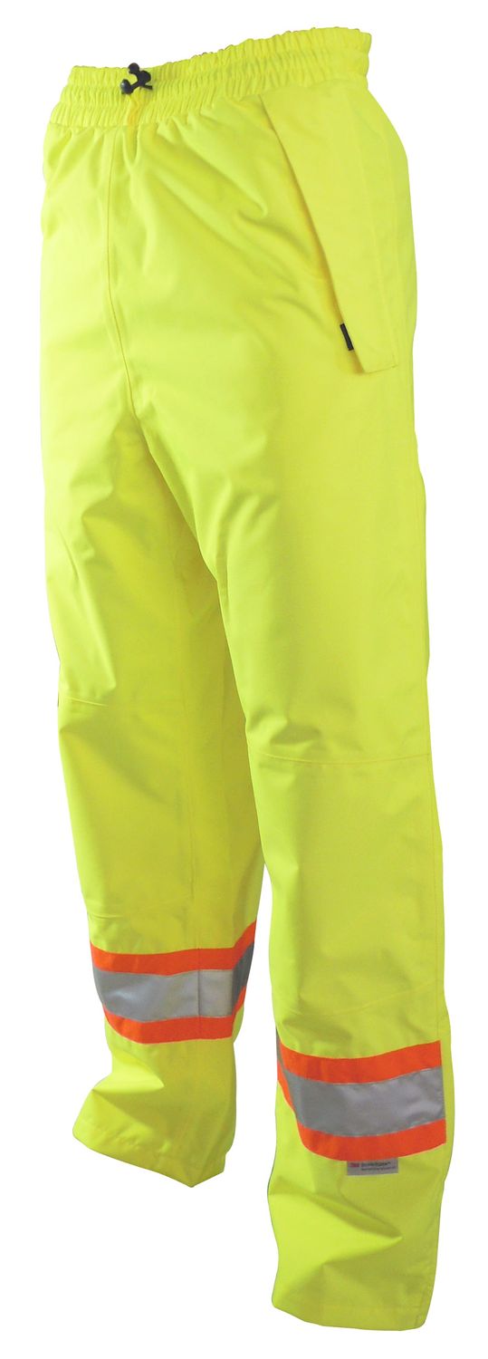 Hi-Vis Breathable Waterproof &amp; Windproof Pants | Projob P6566CSA PROJOB