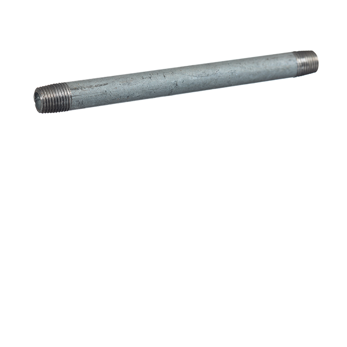 1/4" Diameter x 6" Long Galvanized Steel Nipple ESN7 RS Steel