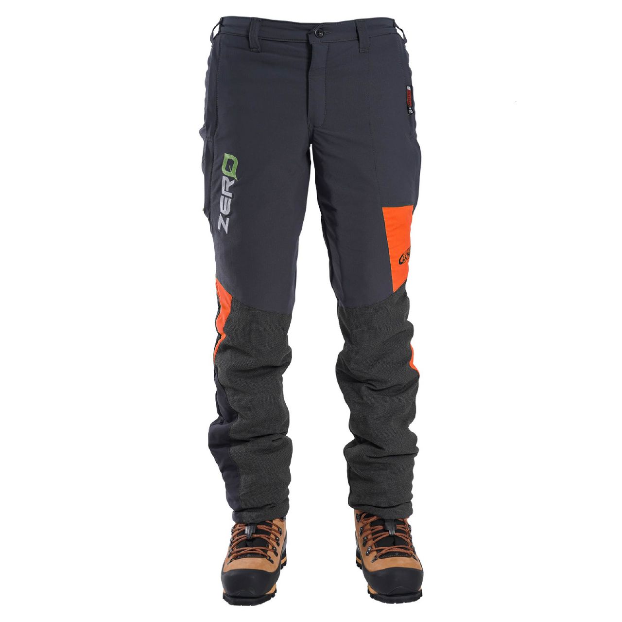 Clogger Zero Gen2 Light and Cool Women's Arborist Chainsaw Pants - Orange Flash