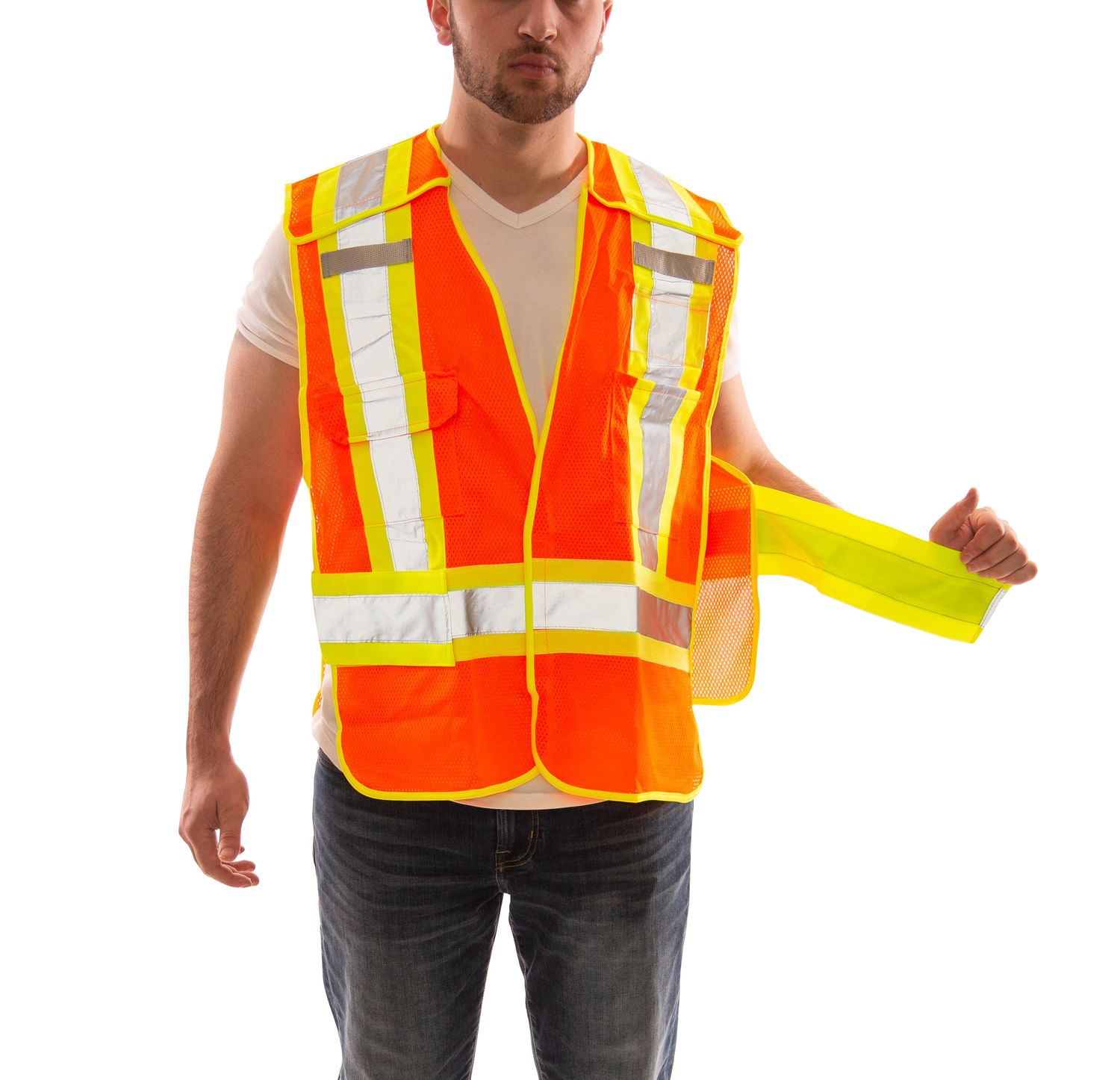 Job Sight Adjustable Breakaway Vest | Tingley