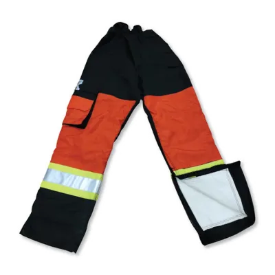 Black Poly/Cotton Faller Pants