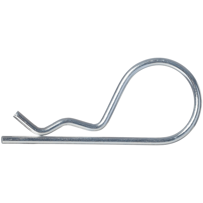 Stainless Steel ?Hair Pin" Clip for Heavy Duty Brackets - Pkg/5