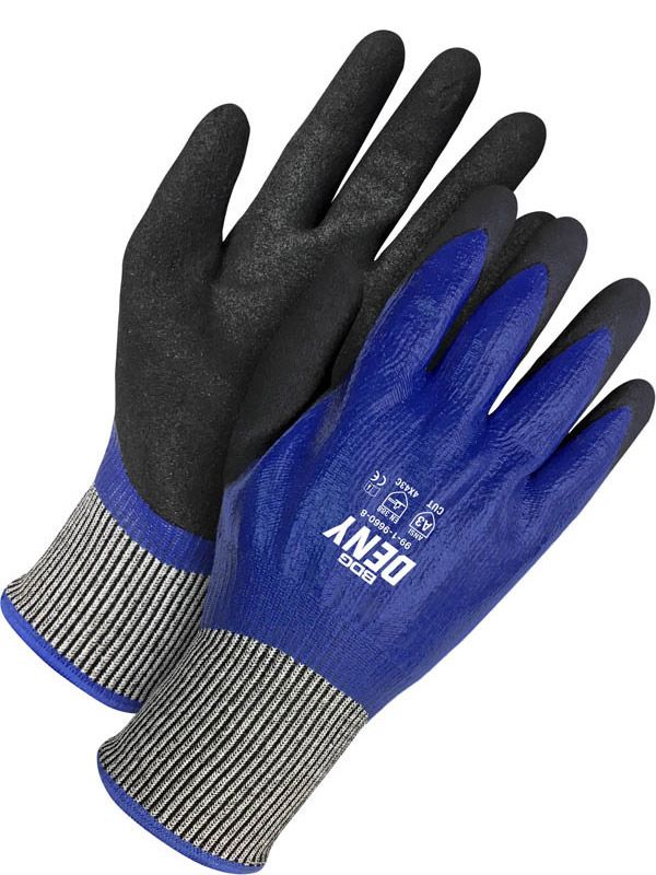 Seamless Knit 13G HPPE Cut Resistant Double Nitrile Dip | Pack of 12 | Cut Level A3 99-1-9660 Bob D…