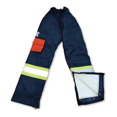Nylon Front Navy Faller Pants