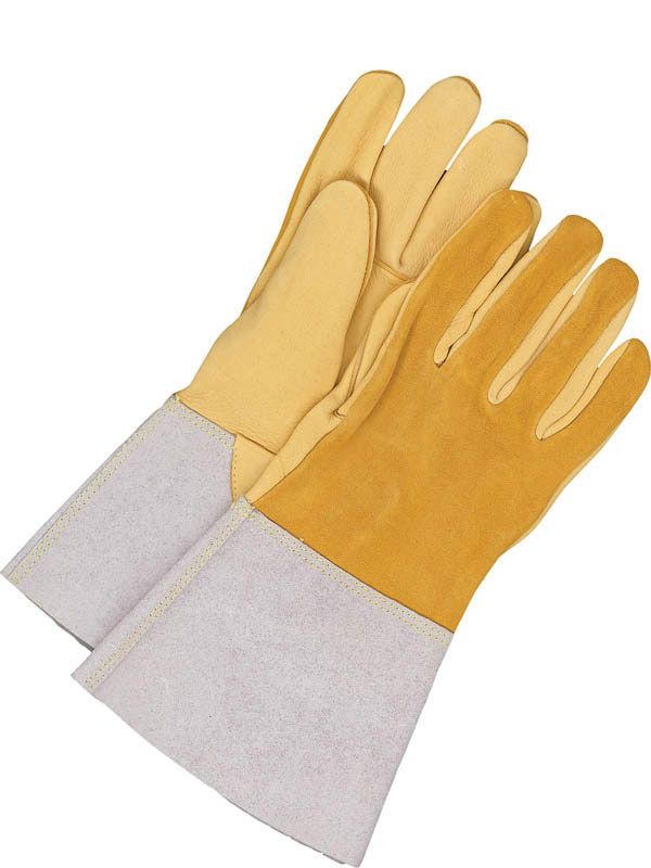 Welding Glove TIG Grain Deerskin Split Back Kevlar Sewn 60-1-1705 Bob Dale Gloves