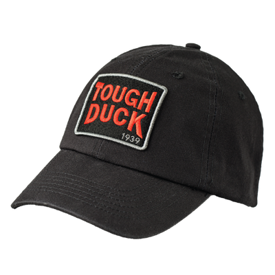 Tough Duck Baseball Cap With Embroidered Logo Patch - Black - XL WA501-BLK-XL Tough Duck/Work King