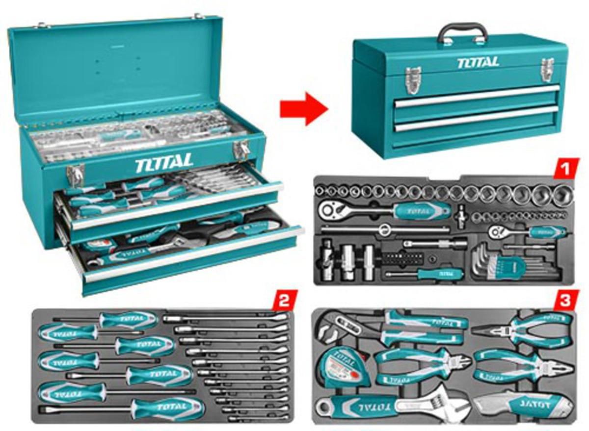 97 Pcs Tool Chest Set THPTCS70971 Total Tools Canada