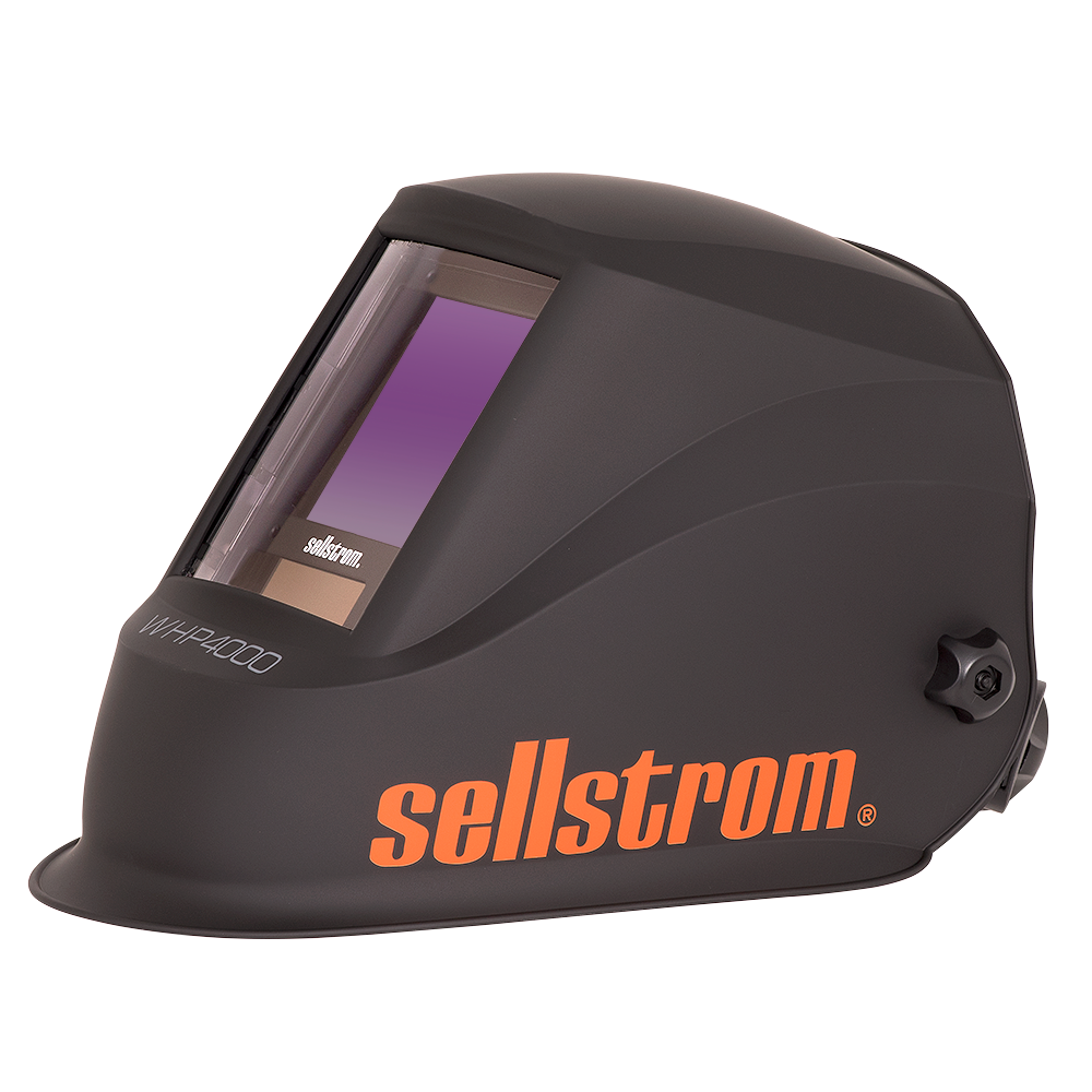 Premium Series Welding Helmet with Extra Large Blue Lens Technology ADF S26400 Sellstrom