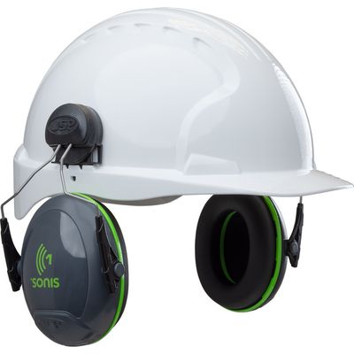 Cap Mounted Passive Ear Muff - NRR 22 | Dynamic 262-AEB010-CM Dynamic